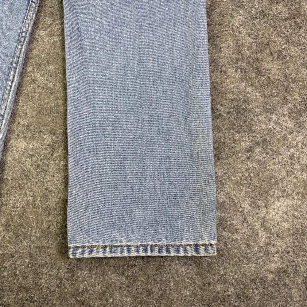 Levis distressing shown